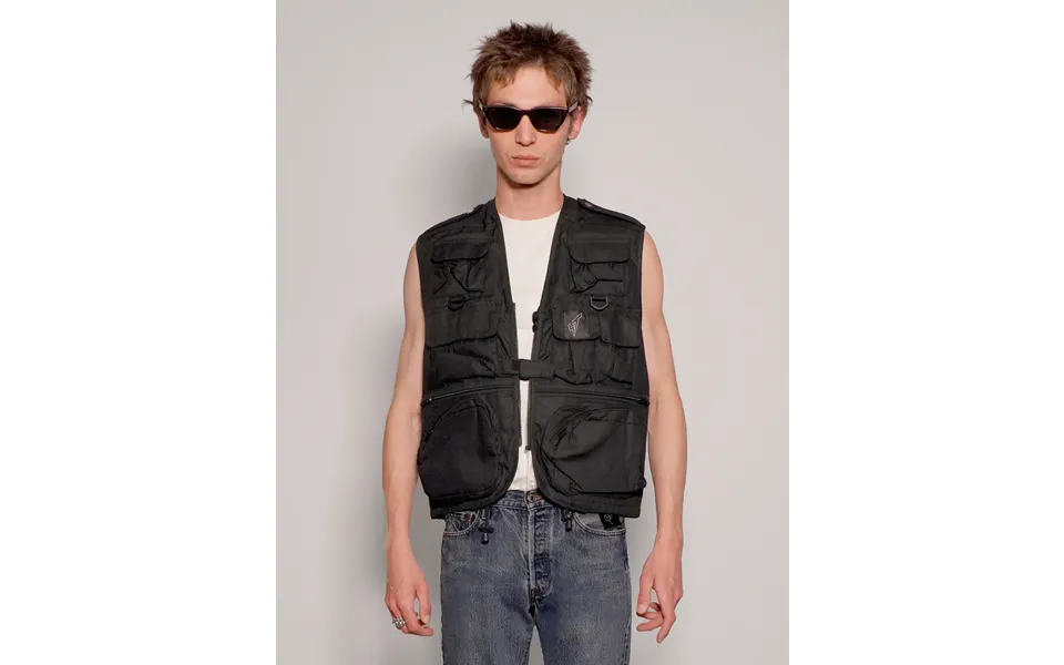 Tactical Gilet Jacket In Black