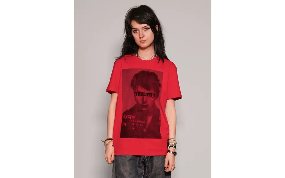 'anarchy' T-shirt In Red