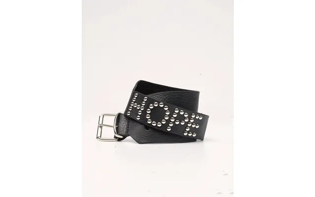 'hope' Studded Leather Cuff
