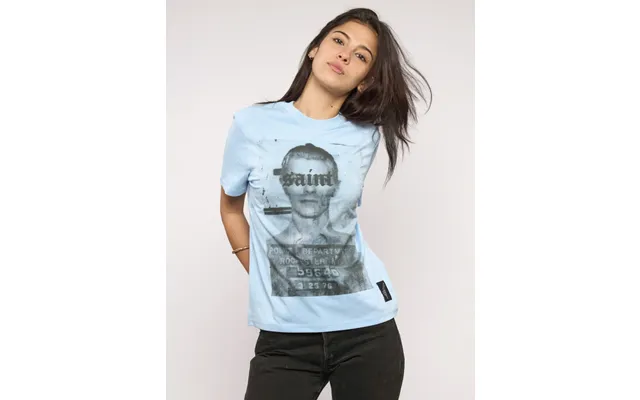'saint' T-shirt In Blue product image