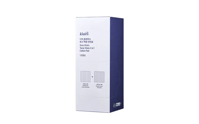 Dear, Klairs - Toner Mate 2 In 1 Cotton Pad
