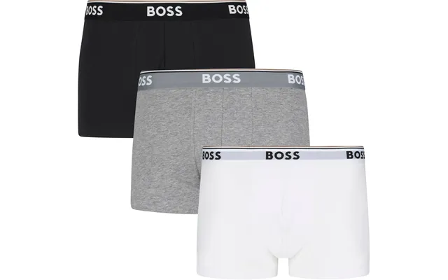 Boss Short Boxer Shorts Power 3-pack 999 Grey Multicolour Black White Size Xl