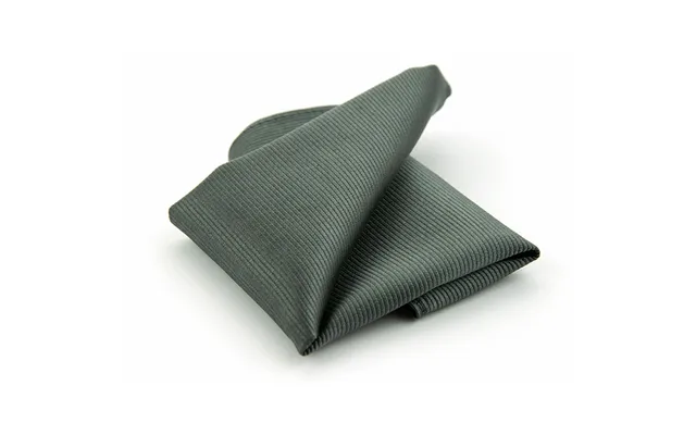 Pocket Square Silk Dark F53 Dark Grey Grey