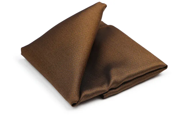 Suitable Silk Pocket Square Brown