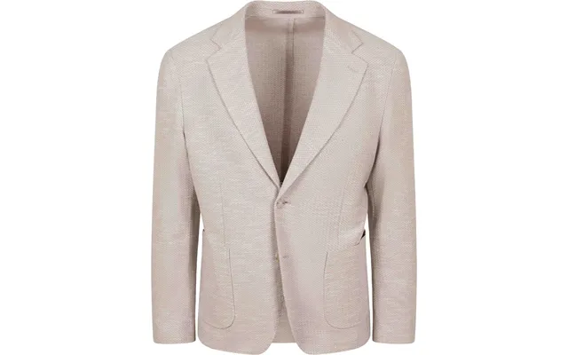 Suitable Soft Knitted Blazer Beige Size 50