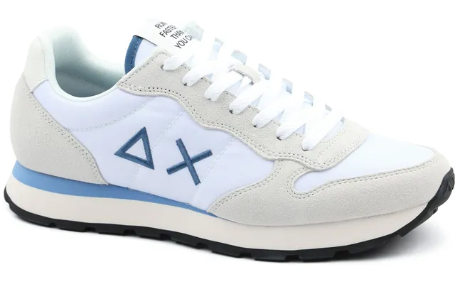 Sun68 Sneaker Tom Solid Bianco Blue White Off-white Size 40