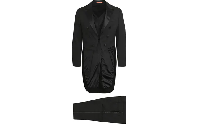 Tailcoat Wool Blend Prague Black Size 48