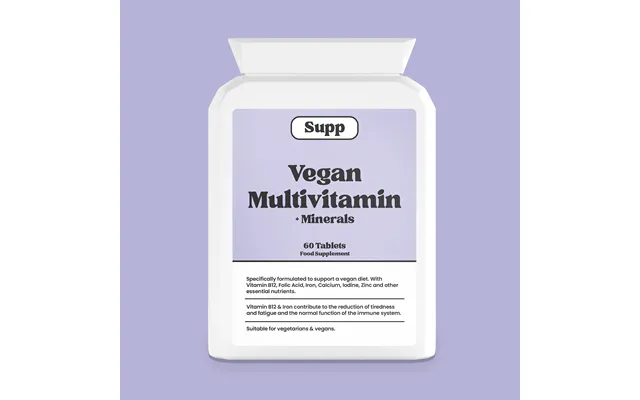 Vegan Multivitamin Minerals
