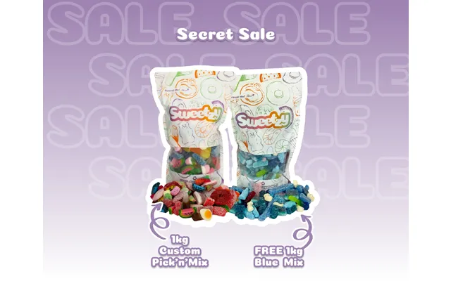 Custom Secret Sale - Free Blue 1kg