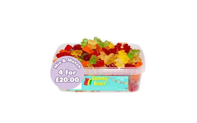 Gummy Bear Tub