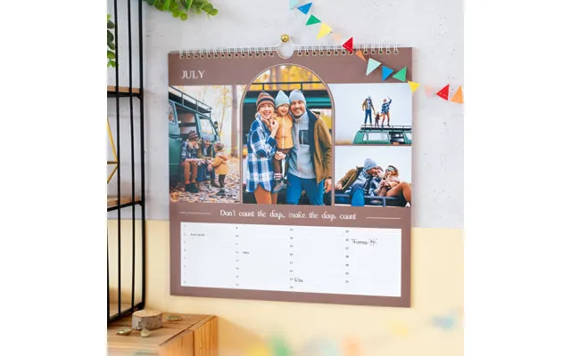 Smartphoto Birthday Calendar A4 product image