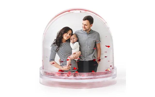 Smartphoto Snow Globe Hearts