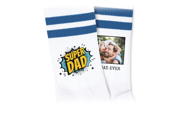 Smartphoto Socks Blue Size 42-46
