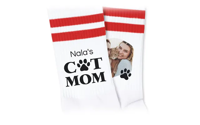 Smartphoto Socks Red Size 42-46