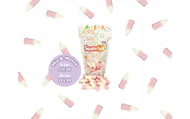 Strawberry Milkshake Bottles - 250g