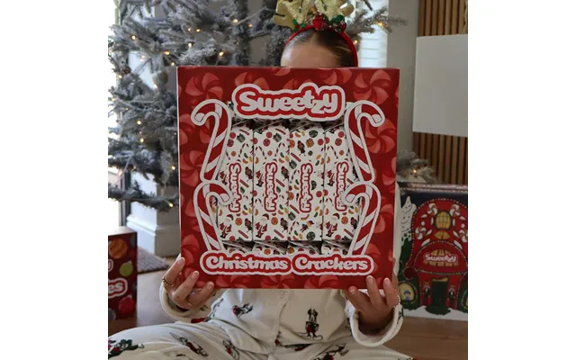 Sweetzy Sweet Christmas Crackers Pack Of 6