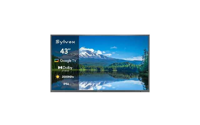 43 2000nit Google Outdoor Tv Full Sun - 2026 Pool Pro 3.0