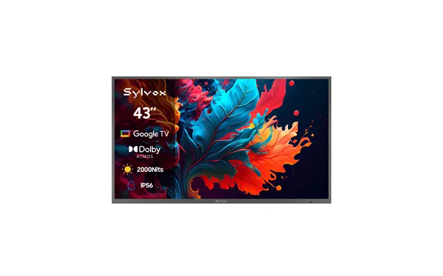 43 2000nit Premium Qled Google Outdoor Tv Full Sun - 2026 Pool Pro Qled 3