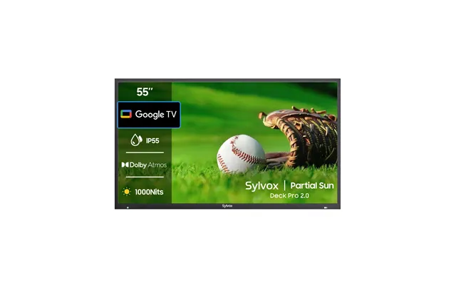 55 1000nit Google Outdoor Tv Partial Sun - 2026 Deck Pro 3.0