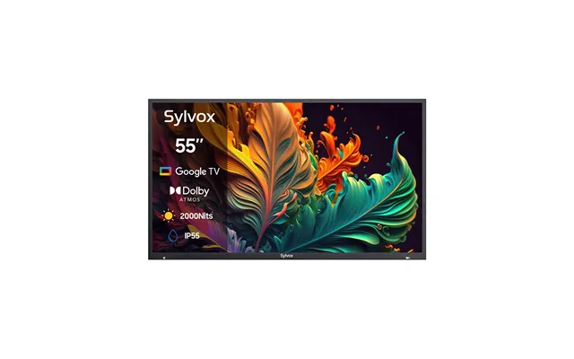 55 2000nit Premium Qled Google Outdoor Tv Full Sun - 2026 Pool Pro Qled 2