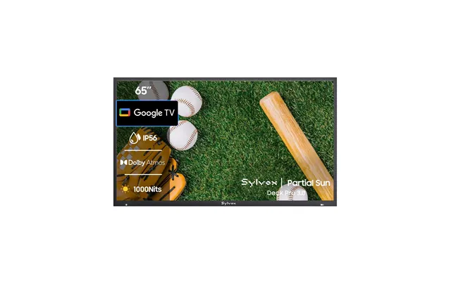 65 1000nit Google Outdoor Tv Partial Sun - 2026 Deck Pro 3.0