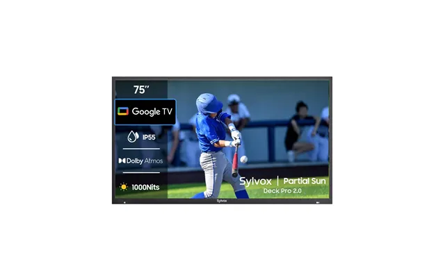 75 1000nit Google Outdoor Tv Partial Sun - Deck Pro 2.0