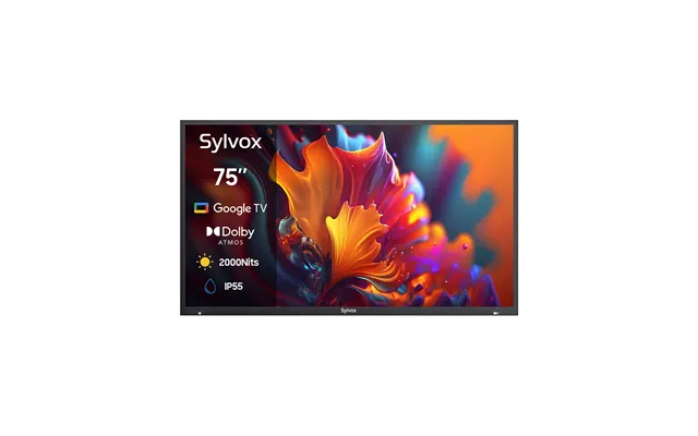 75 2000nit Premium Qled Google Outdoor Tv Full Sun - 2026 Pool Pro Qled 2