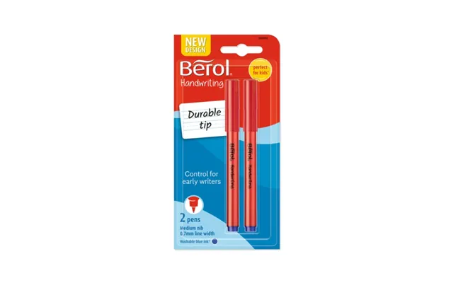Berol Handwriting Blue Handwriting Pens 2 Pack
