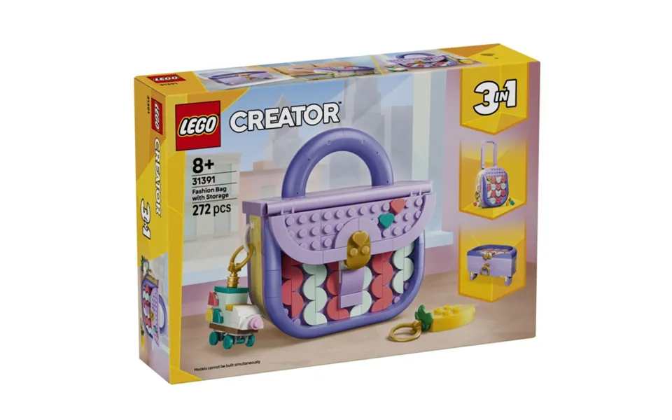 Lego Creator Art Fashion Bag With Storage 31391