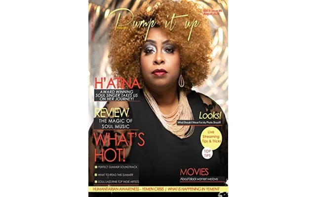 Pump It Up Magazine H'atina - Award Winning Soul Singer Takes Us On Journey