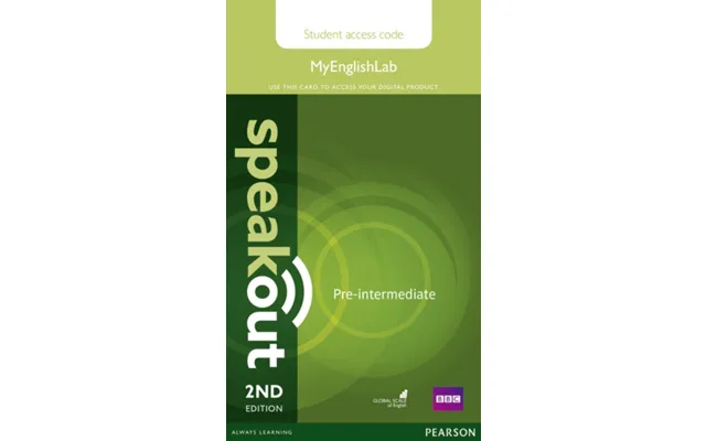 Speakout Pre-intermediate 2nd Edition Myenglishlab Student Access Card Standalone