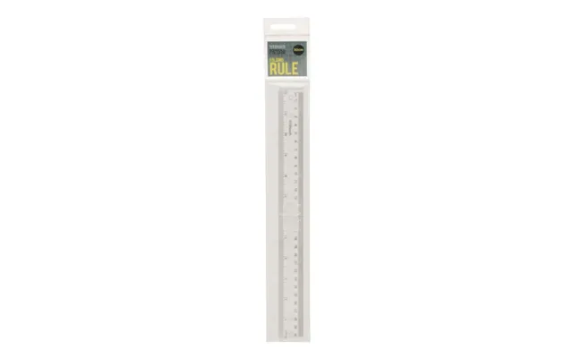 Whsmith Clear 30cm Folding Ruler