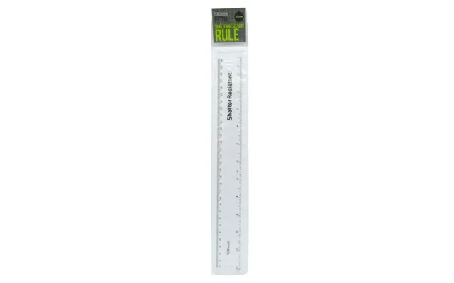 Whsmith Clear 30cm Ruler