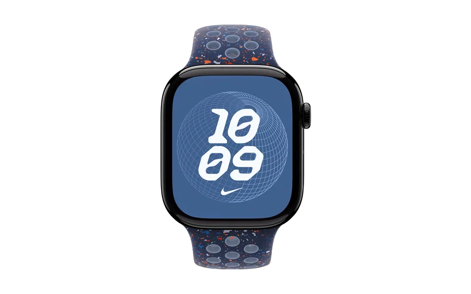 Apple Nike Sport Band Blue Aluminium - Fluoroelastomer