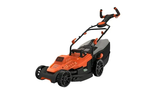 Black & Decker Bemw471es-gb Lawn Mower Push Lawn Mower Ac Black - Orange product image