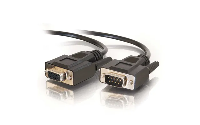 C2g 2m Db9 Rs232 M F Extension Cable - Black product image