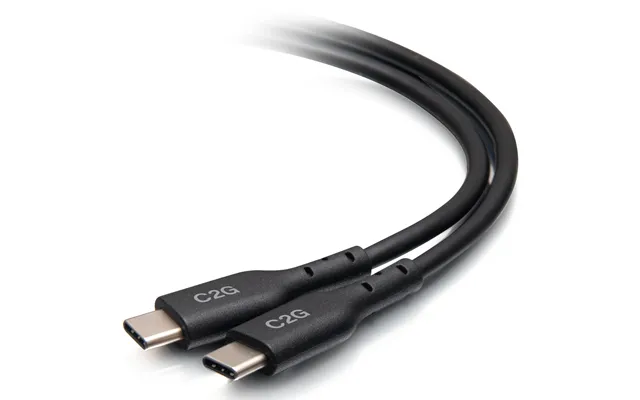 C2g 3.7m Usb-c Male To Usb-c Male Cable 20v 5a - Usb 2.0 480mbps