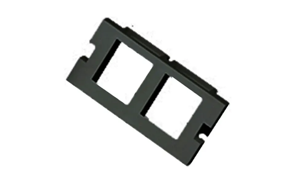 Cablenet 2 Port Keystone Housing 25mm X 50mm Black