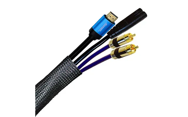 Cablenet 25m Braided Sleeving 18mm-32mm 45mm Max Lsoh Black product image