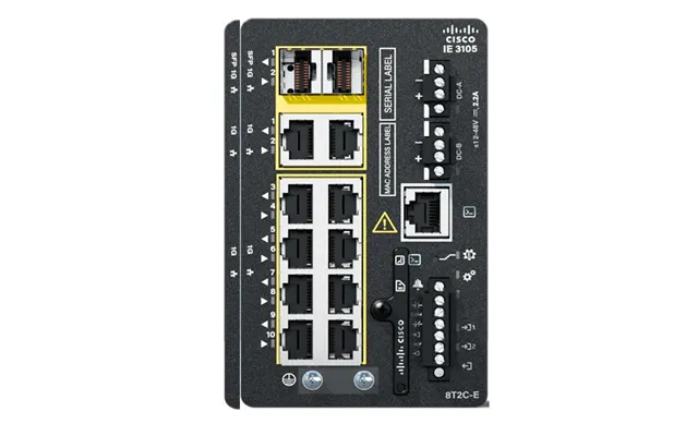 Cisco Catalyst Ie3105 Managed L2 Gigabit Ethernet 10 100 1000 Black