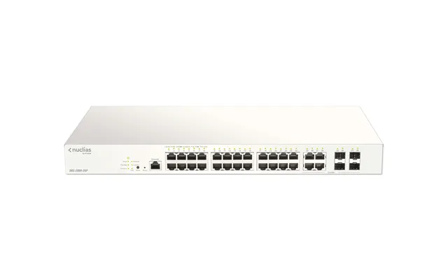 D-link 28-port Gigabit Poe Nuclias Smart Managed Switch Including 4x 1g Combo Ports - 193w product image