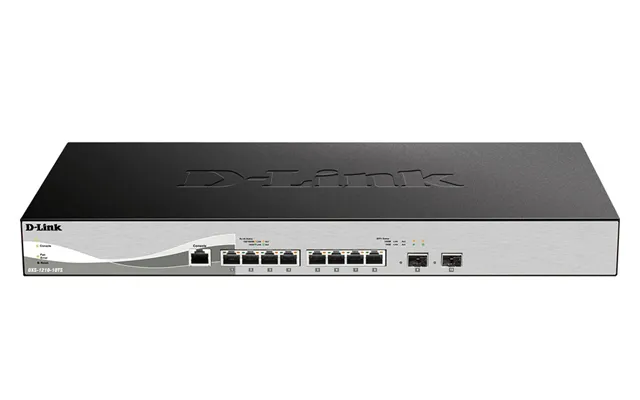 D-link 8-port 10gbase-t And 2-port Sfp Multi-gigabit Smart Managed Switch