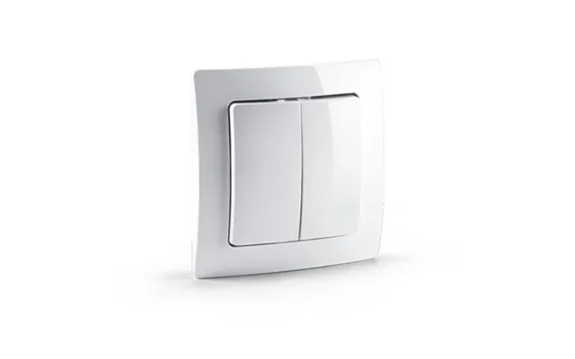 Devolo 09505 Pushbutton Switch White product image