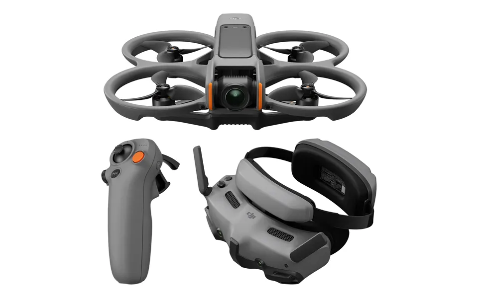 Dji Avata 2 Fly More Combo 1 Battery 4 Rotors Quadcopter 12 Mp 3840 X 2880 Pixels 2150 Mah Black