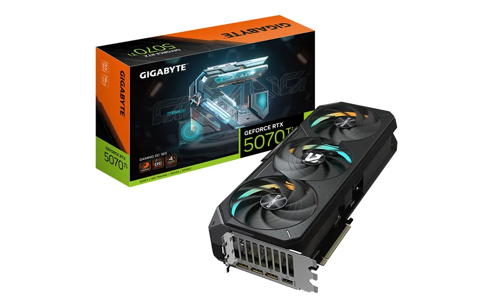 Gigabyte Geforce Rtx 5070 Ti - 16gb Gddr7, 256bit, Pci-e 5.0, 2588 Mhz Core Clock, 3 X Dp 2