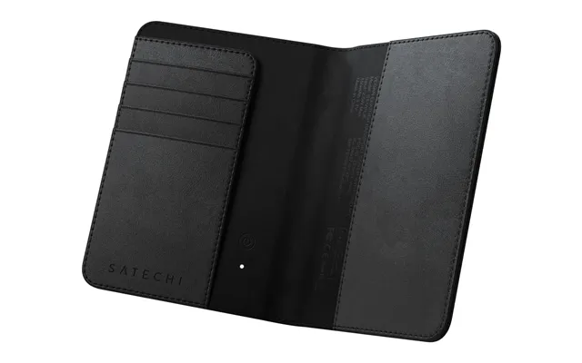Satechi Findall Passport Cover Black Vegan Leather product image