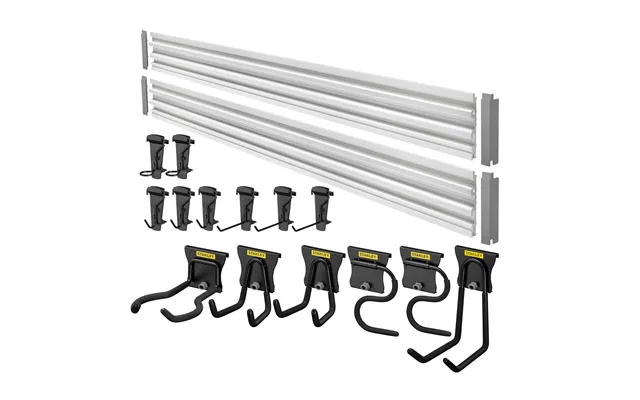 Stanley Stst22000-1 Garden Tool Storage Rack Wall-mounted Steel product image