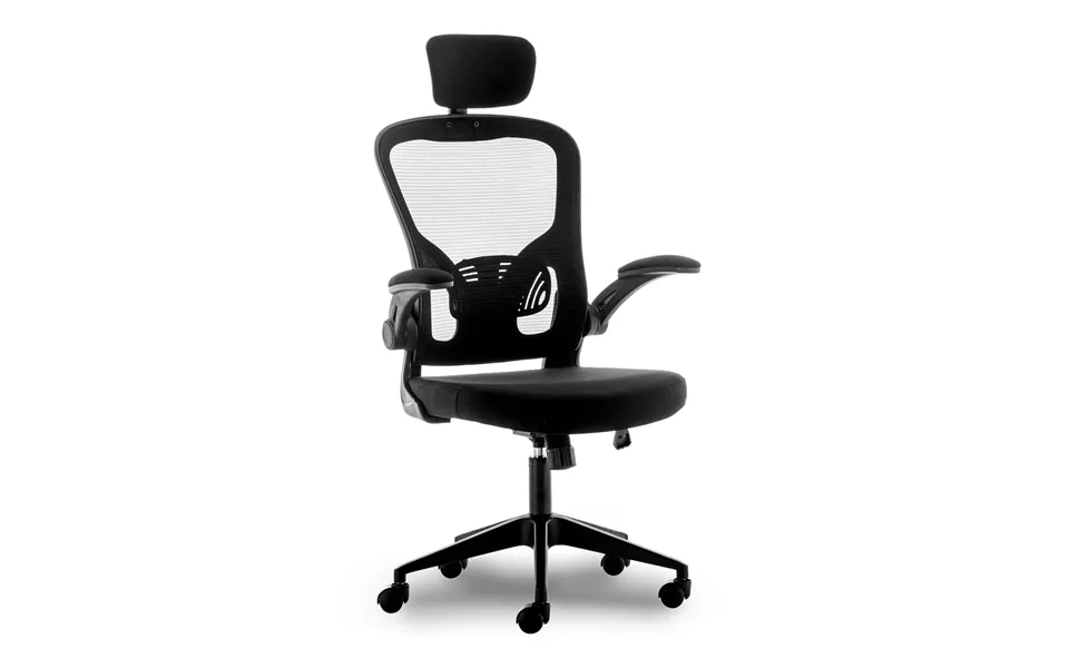 Urban Factory Ergo Simple Ergonomic Adjustable Working Chair Black