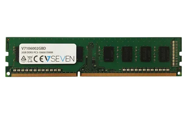 V7 2gb Ddr3 Pc3-10600 - 1333mhz Dimm Desktop Memory Module