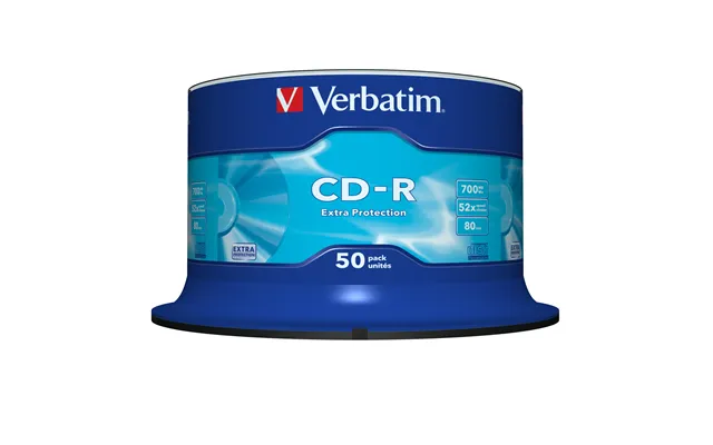 Verbatim Cd-r Extra Protection 700 Mb 52x 50 Pc S product image
